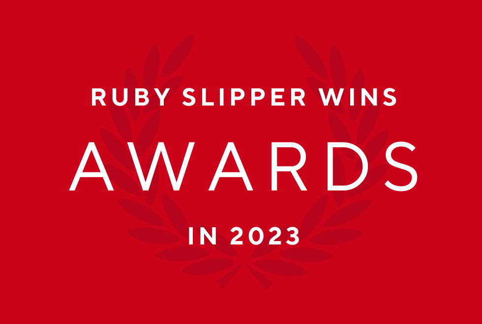 ruby slipper wins awards 2023