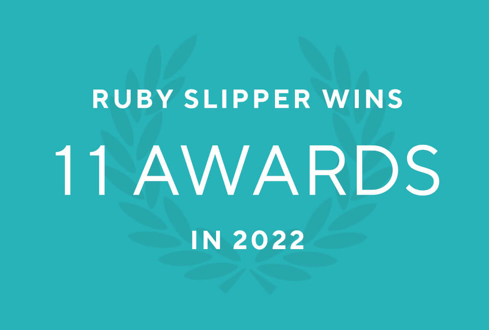 Ruby Slipper Wins 11 Website Design Awards in 2022