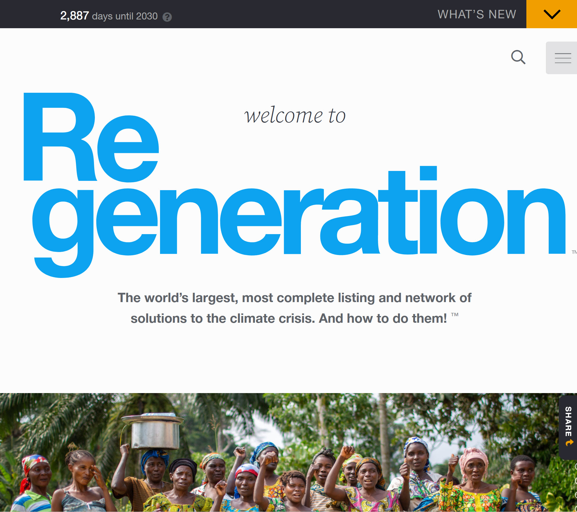 Regeneration website