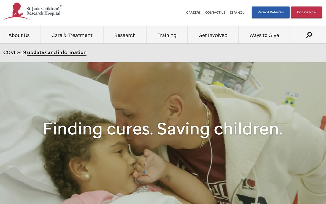 St. Jude Children’s Research Hospital favorite nonprofits